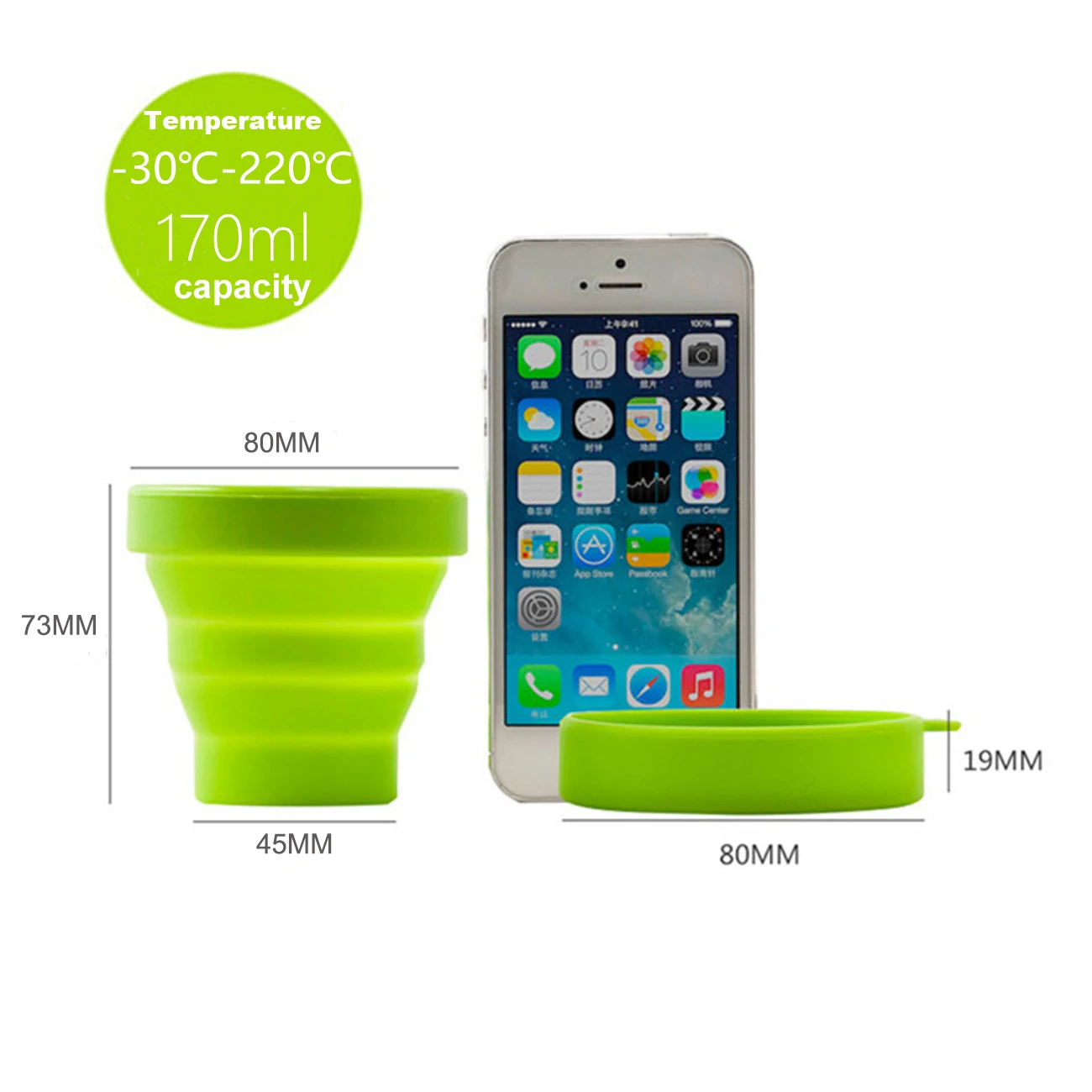 Menstrual Cup Sterilizer Reusable Collapsible Medical Grade Silicone Feminine Hygiene Lady Sterilizer