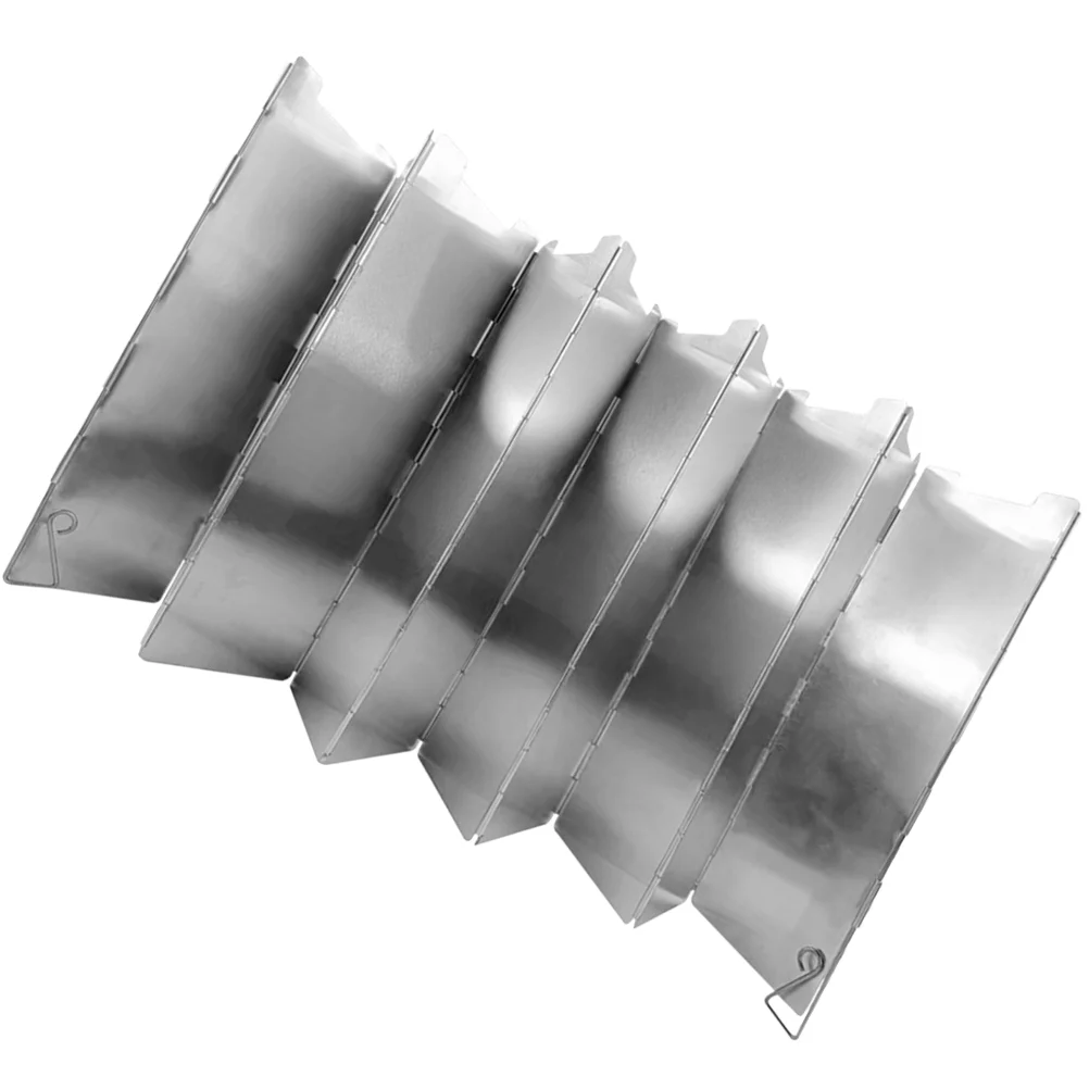 

Stove Windshield Windscreen Outdoor Folding Targets Gas Camp Wind Backpacking Heat Cooker Cooking Reflector