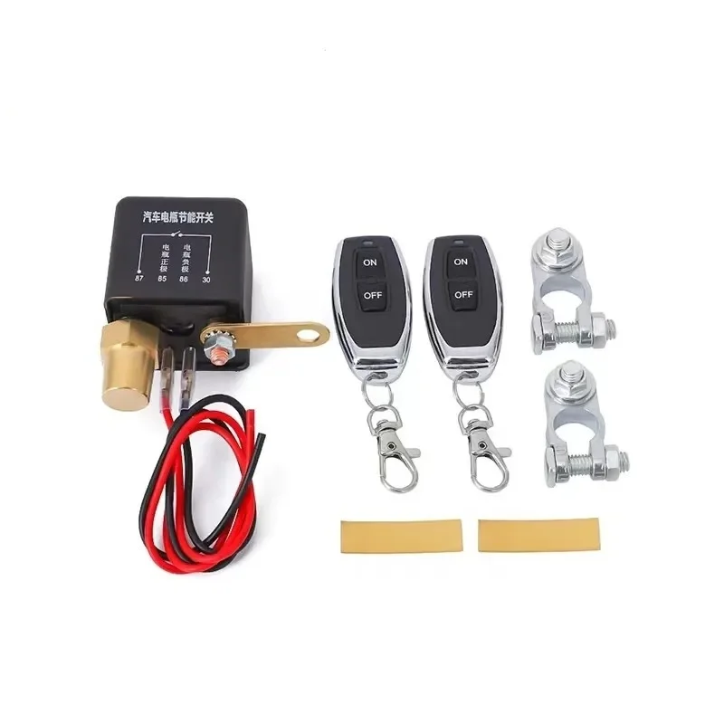 

Universal Car Auto Battery Switch Relay 200A 12V 230A Integrated Wireless Remote Control Disconnect Cut Off Isolator Master