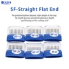 10/Pcs Dental Diamond Burs Drill for Teeth Polishing High Speed Handpiece FG 1.6M SF-11 SF-12C 5