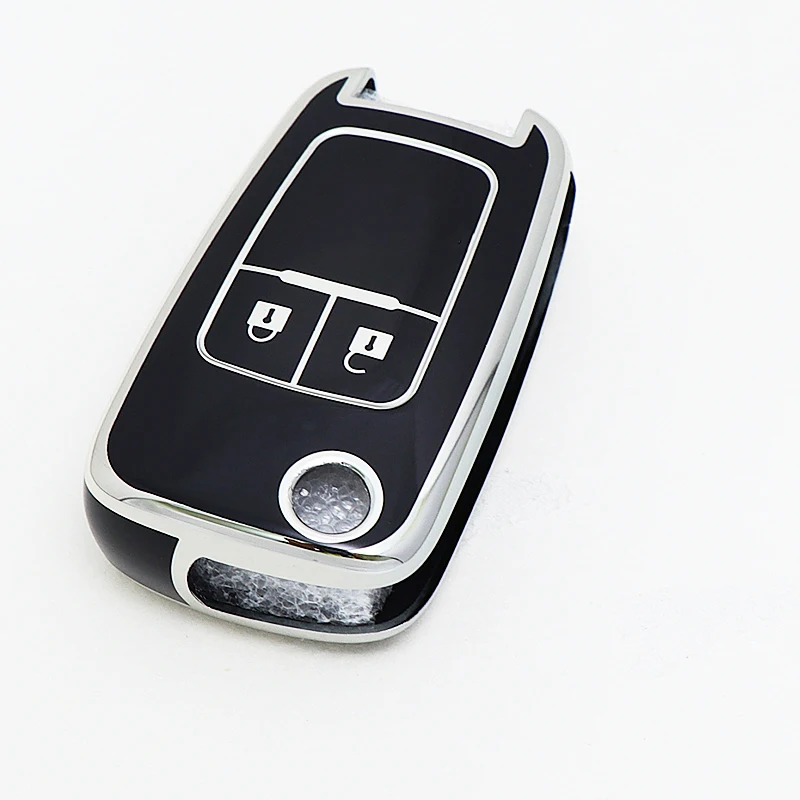 Premium Car Key Case Cover for Chevrolet and GMC Vehicles