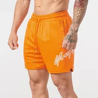 Trend Men's Mesh Beach Swim Casual Shorts Man Quick Dry Loose Basketball Jogger Short Pants Gym Fitness Sport Running Sweatpants 3