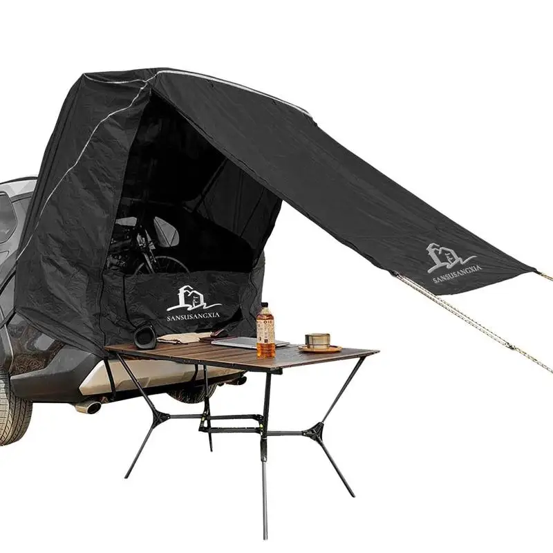 

Car Trunk Thicken Tent Awning For Small To Mid Size SUV Tailgate Shade Rainproof Tent Self-Driving Tour BBQ Waterproof 3000mm