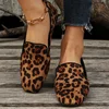 Spring/Autumn New Sexy Elegant Casual Leopard Print Wear-Resistant Fashionable Comfortable Walking Flat Shoes for Women 1