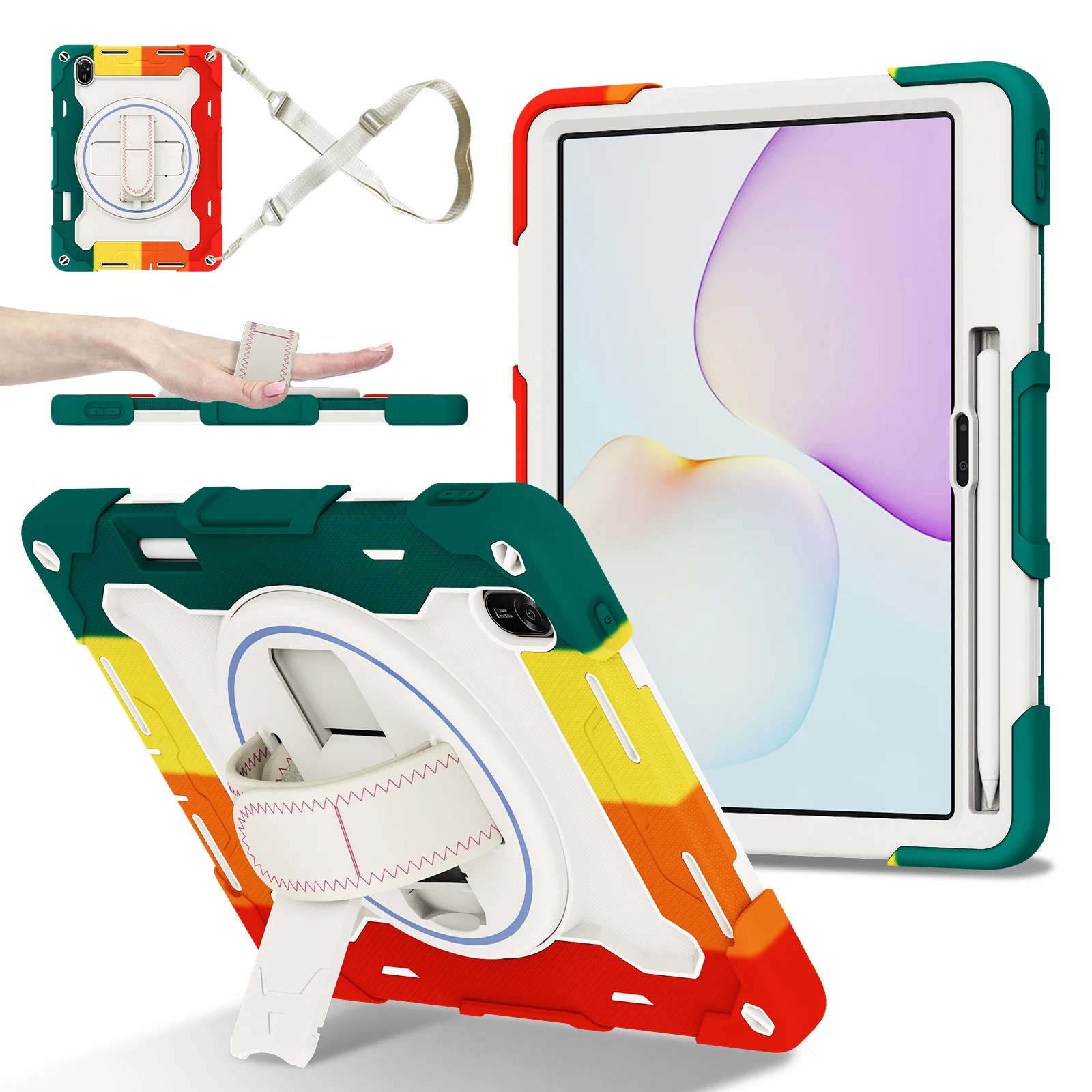 Enhanced Heavy Duty Rotating Stand Cover with Rugged Protection