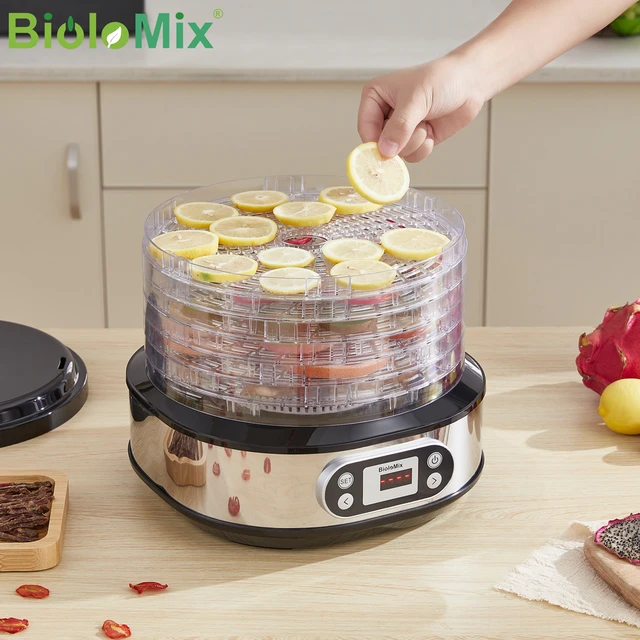 Stainless Steel 220V Large Food Dehydrator Pet Snack Dehydrator Fruit  Vegetable Herb Meat Dryer - AliExpress