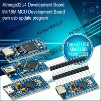 Pro Micro utilise le programme de mise à jour USB Atmega32U4 5V/16M pour carte de développement MCU 1