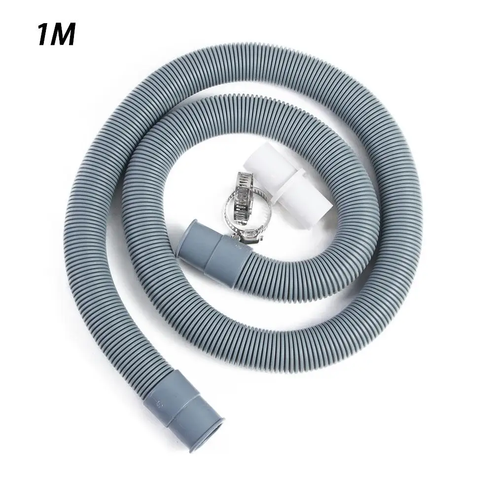 Universal Drain Waste Hose Extension Kit for Washers and Dishwashers - 1/2/3M