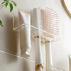 Acrylic Comb Holder Organizer Storage Shelf Clear Transparent Wall-Mounted Hair Brushes Rack Bathroom Accessories Home Shelves 1
