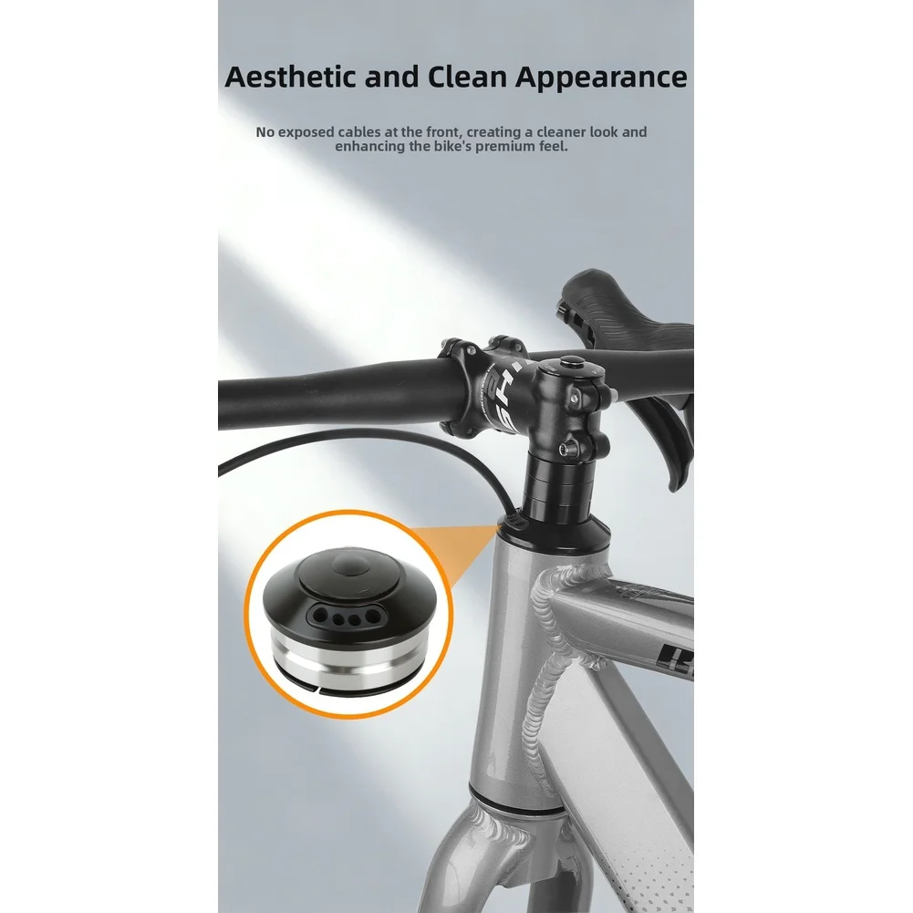 52x52mm Bike Sealed Bearing Headset Internal Cable Routing Dual ...