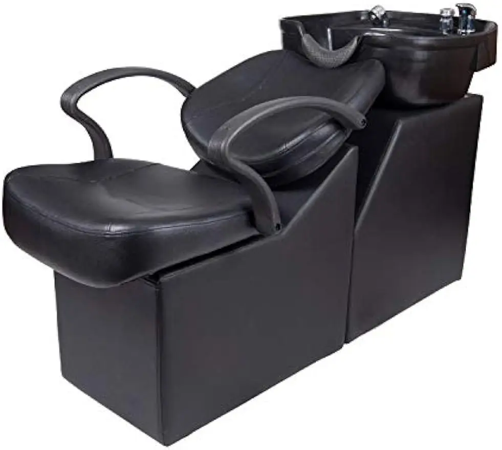 

New Backwash Barber Chair ABS Plastic Shampoo Bowl Sink Unit Station Spa Salon Equipment