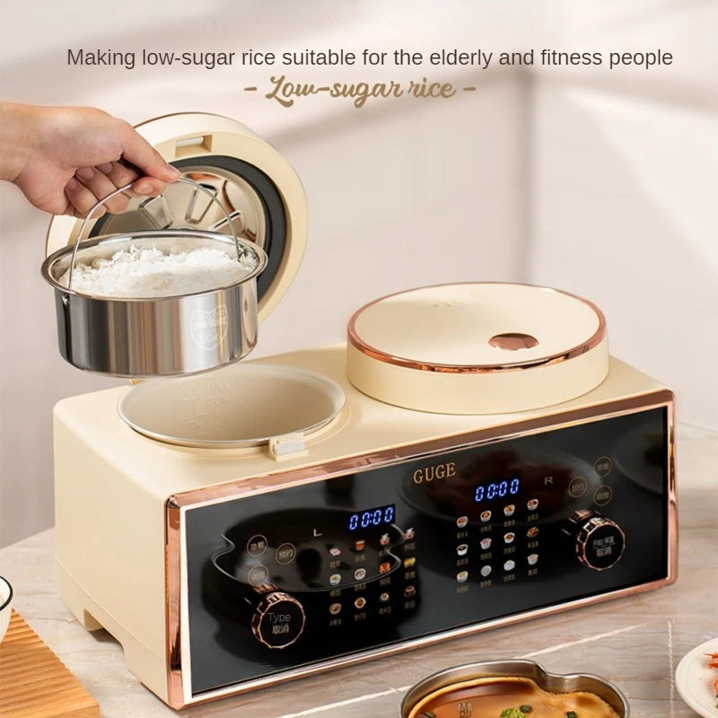 Double Gallbladder Electric Rice Cooker Double Pot Integrated Intelligent Multifunctional Home Cooking Kitchen Cocina Electrica