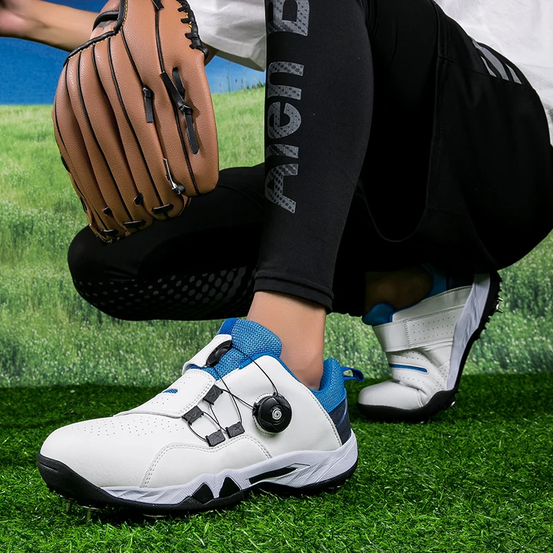 2024 scarpe da Baseball uomo scarpe sportive da Baseball professionali scarpe sportive da donna con punte lunghe scarpe da ginnastica da allenamento Softball antiscivolo