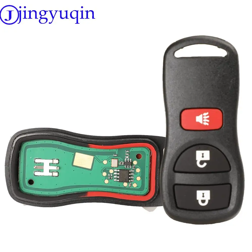 Jingyuqin 315/433MHZ รถรีโมทกุญแจสําหรับ Infiniti/Nissan Frontier Murano Armada Pathfinder Versa Altima Maxima Xterra KBRASTU15 2