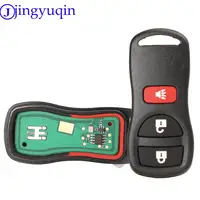 Jingyuqin 315/433MHZ รถรีโมทกุญแจสําหรับ Infiniti/Nissan Frontier Murano Armada Pathfinder Versa Altima Maxima Xterra KBRASTU15 2