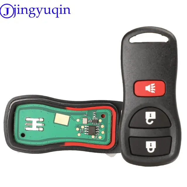 Jingyuqin 315/433MHZ รถรีโมทกุญแจสําหรับ Infiniti/Nissan Frontier Murano Armada Pathfinder Versa Altima Maxima Xterra KBRASTU15 2