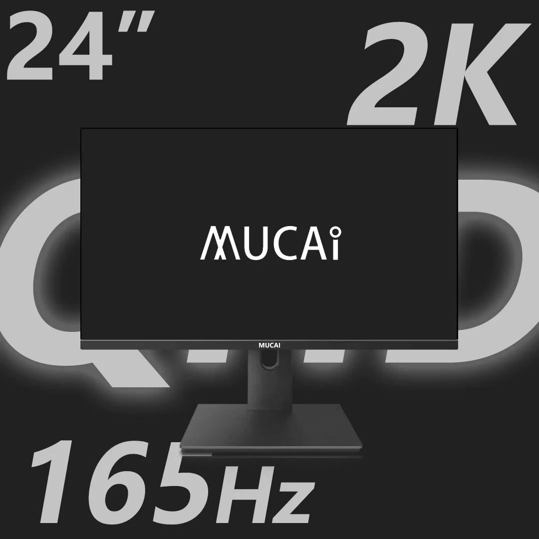 24インチ IPSゲーミングモニター165Hz Asai-24インチLCDモニター,165Hz,2k,144hz,pc,qhd,デスクトップ