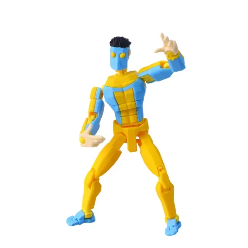 3D Printed Superheroes Anime Multi-Jointed Action Figures Ornaments Gifts