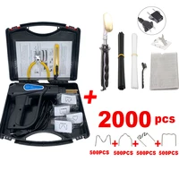2000pcs Hot Stapler Welding Gun Kit with Box Plastic Welding Machine Soldering Iron for Plastic Repair Car Bumper Repair 1