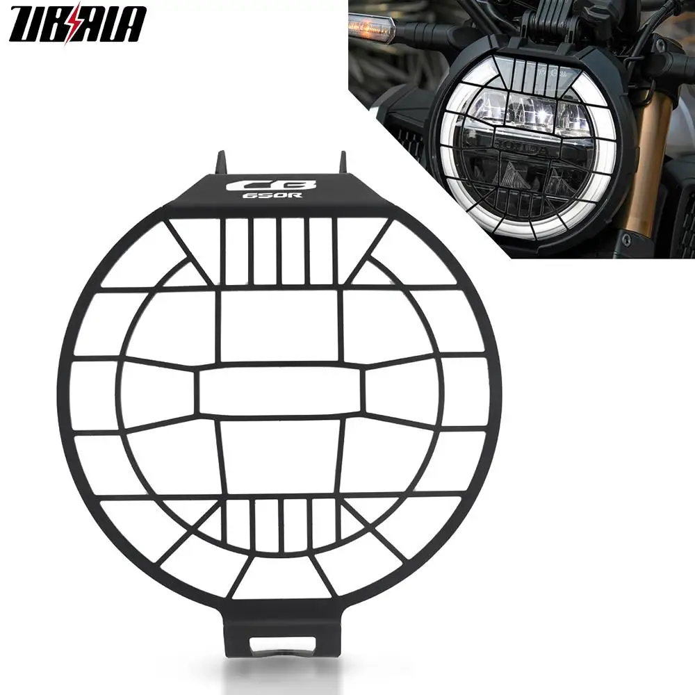 

Motorcycle Headlight Head Light Guard Protector Cover Protection Grill for Honda CB650R CB 650 R 650R 2018-2020 2021 Accessories