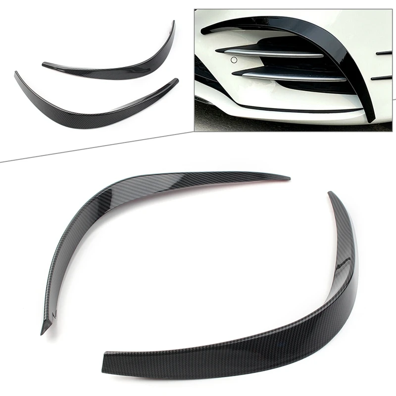 

Автомобильный передний бампер, разветвитель спойлера, для Benz A класса W177 Sport A35 A180 A200 A220 A260 AMG 2019 + углеродное волокно