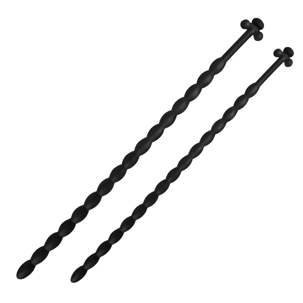 New Bead Horse Eye Stick Penis Plug Silicone Hollow Dilator Urethral Catheter Sounding Rod Toy Sexy Adult Men Delay Ejaculation