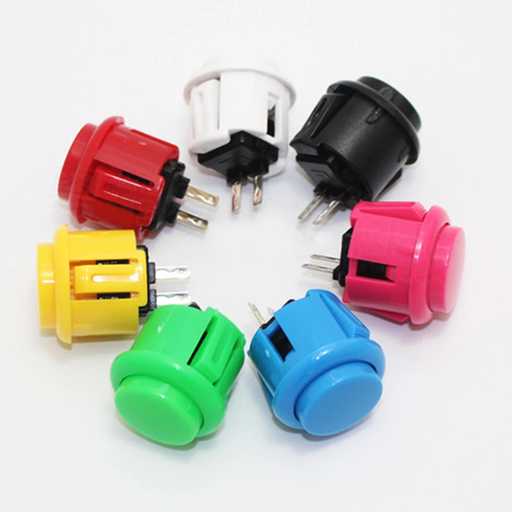 

24mm Electrical Arcade Push Button Microswitch Professional Replacement