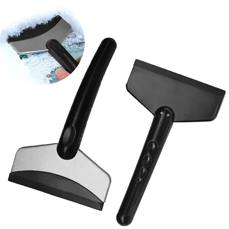 Windshield shovel snow ice scraper ice deicing tool Durable Car Ice Scraper Snow Removal Shovel Windshield Glass Defrost Removal Automotive Winter Stainless Steel Car Accessories
