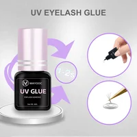 MAYOOC UV Eyelash Glue Adhesive Eyelash Extensions 0.1S Fast Drying Strong False Eye Lash Extension Glue Lasting Custom Logo 2