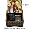 You Are My Sunshine Automatic Knob Movement Wooden Music Box Room Decoration Ornaments New Year Birthday Gift For Adult  5