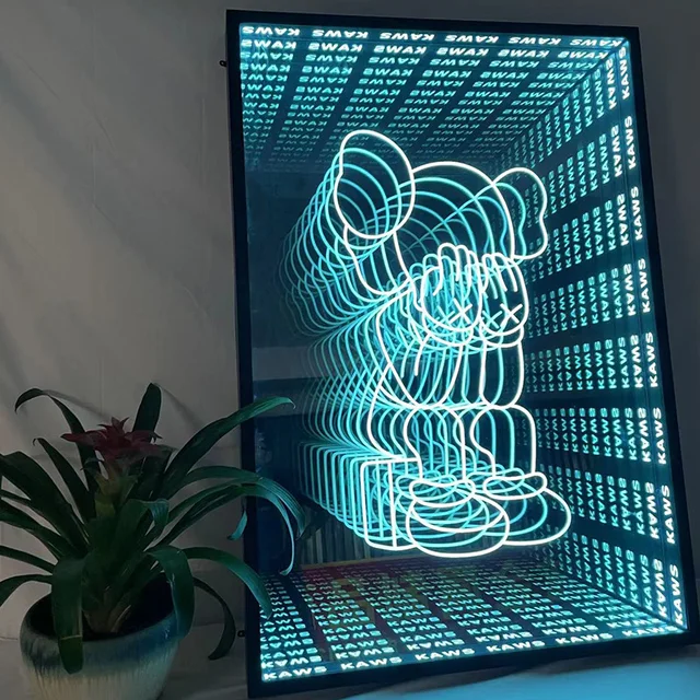 Ezüst Kettős Oldalú Tükör Akril (Pmma) Kétirányú/Átlátható Végtelenség/Illúzió/Intelligens/Megfigyelő 300X400X3 Mm