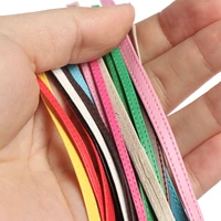 PU Miniature Bag Doll Belts Material For Doll Clothes Accessories DIY Handmade Mini Waist Belt Length 50cm Candy Color 1