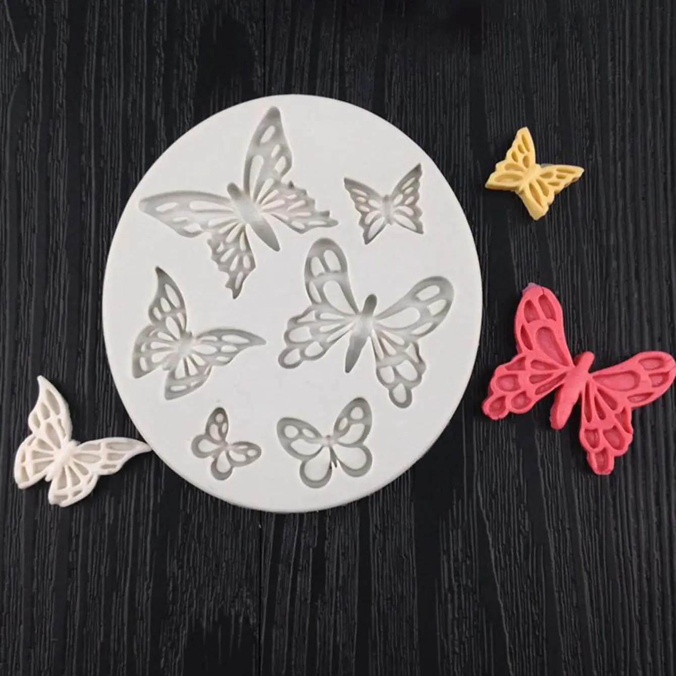 Butterfly Fondant Silicone Sugarcraft Wedding Cake Decorating Tools Resin Chocolate Molds For Baking