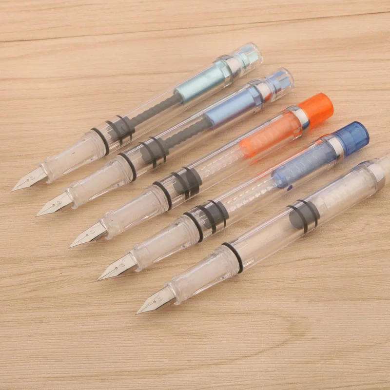 Lightweight gift Fountain Pen piston High capacity fashion pen School Student Office Gifts Stationery fountain pen