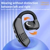 Wireless Bluetooth Headphones Bone Conduction Earphones With Microphone Handsfree Noise Canceling Headset For Driving Audifonos 2