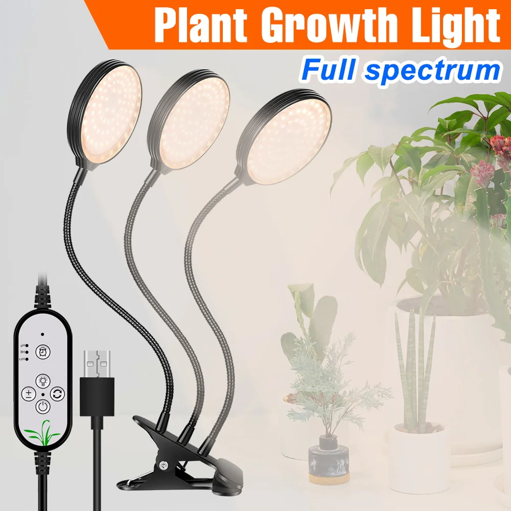 Phyto Lamp Full Spectrum Plant Grow Light Bulb Usb Hydroponics Growing System Lamp Led Indoor Tent Plant Light 15W 30W 45W 60W