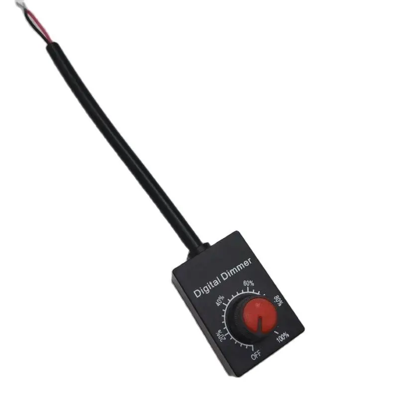 LED Dimmer Knob 0-10V TOCOS Soldered 100K LM301H Quantum Board for Adjusting Grow Light Brightness Indoor Plants with Terminals