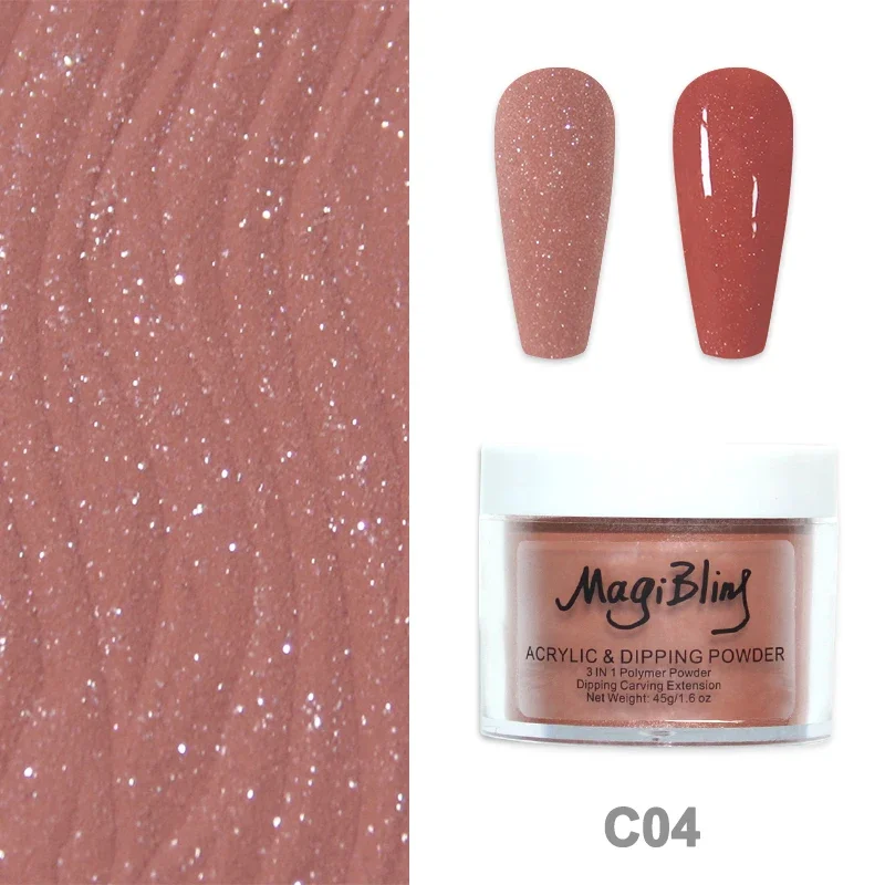 Acrylic Powder 45g for Nail Extension Tip Engraving 3D Pattern Manicure Professional Nail Supplies nail powder acrylic nail powder