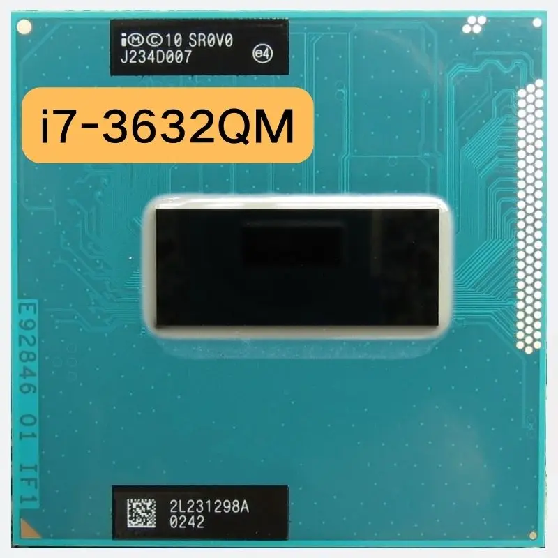 오리지널 인텔 코어 i7 3632QM i7 3632QM SR0V0 2.2 GHz 쿼드 코어 8 스레드 CPU 프로세서 I7 ...