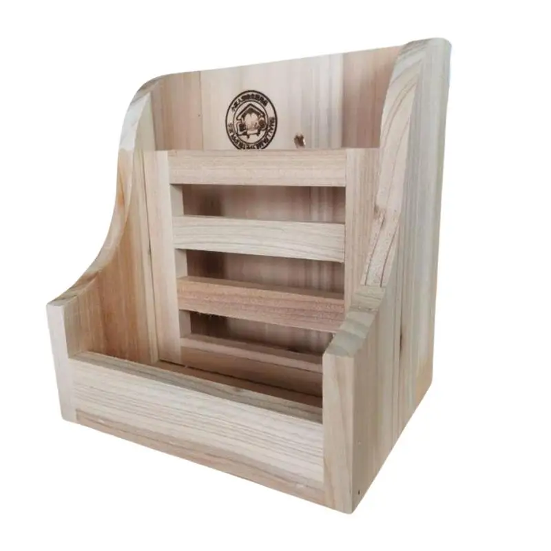 

Rabbit Hay Feeder Wooden Double Layer Hay Holder For Guinea Pig Heavy Duty Hay Holder For Rabbit Guinea Pig Bunny And Chinchilla