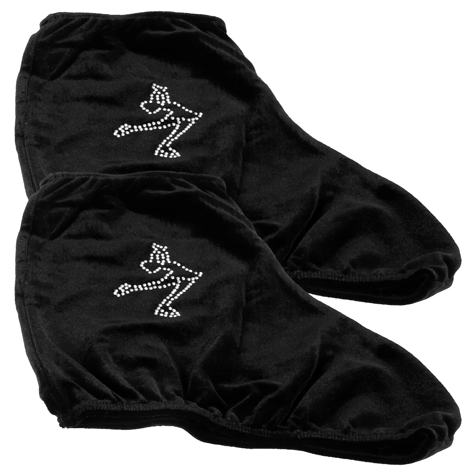 Professional Figure Skating Shoe Covers Korean Velvet Elastic Roller Skate for Men and Women 1 Pair skating shoe covers