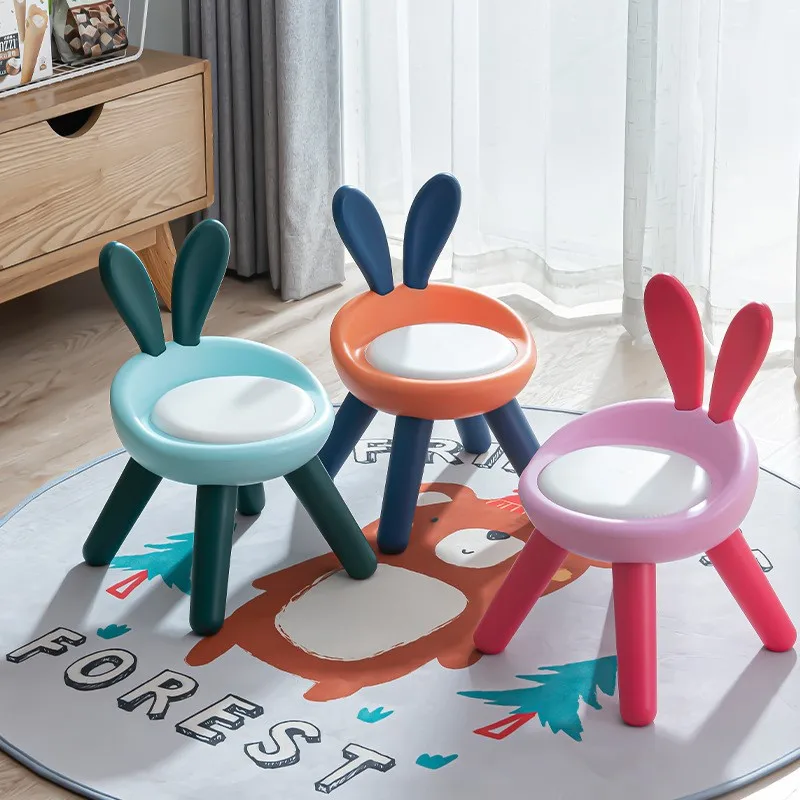 Warming Children's chair stool Baby back table seat Baby sofa chair home kindergarten cute little bench kids