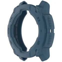 Durable Armor Hollow TPU Protector Case - Stylish Hard Cover Printing Protective Shell - Instinct3 45MM (Dark blue)