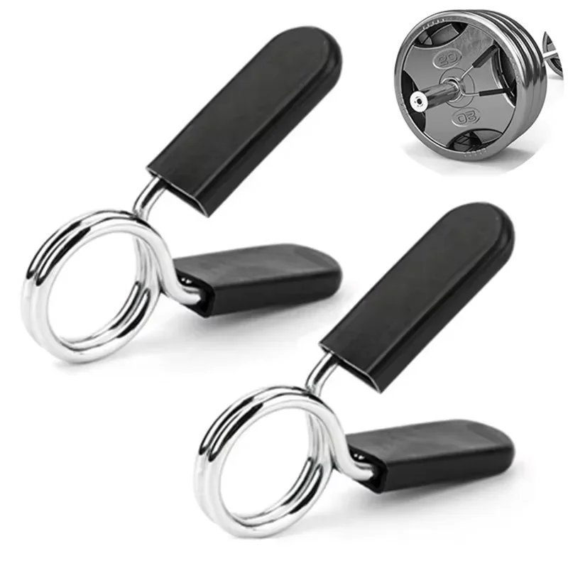 Barbell Spring Clip Collars 3