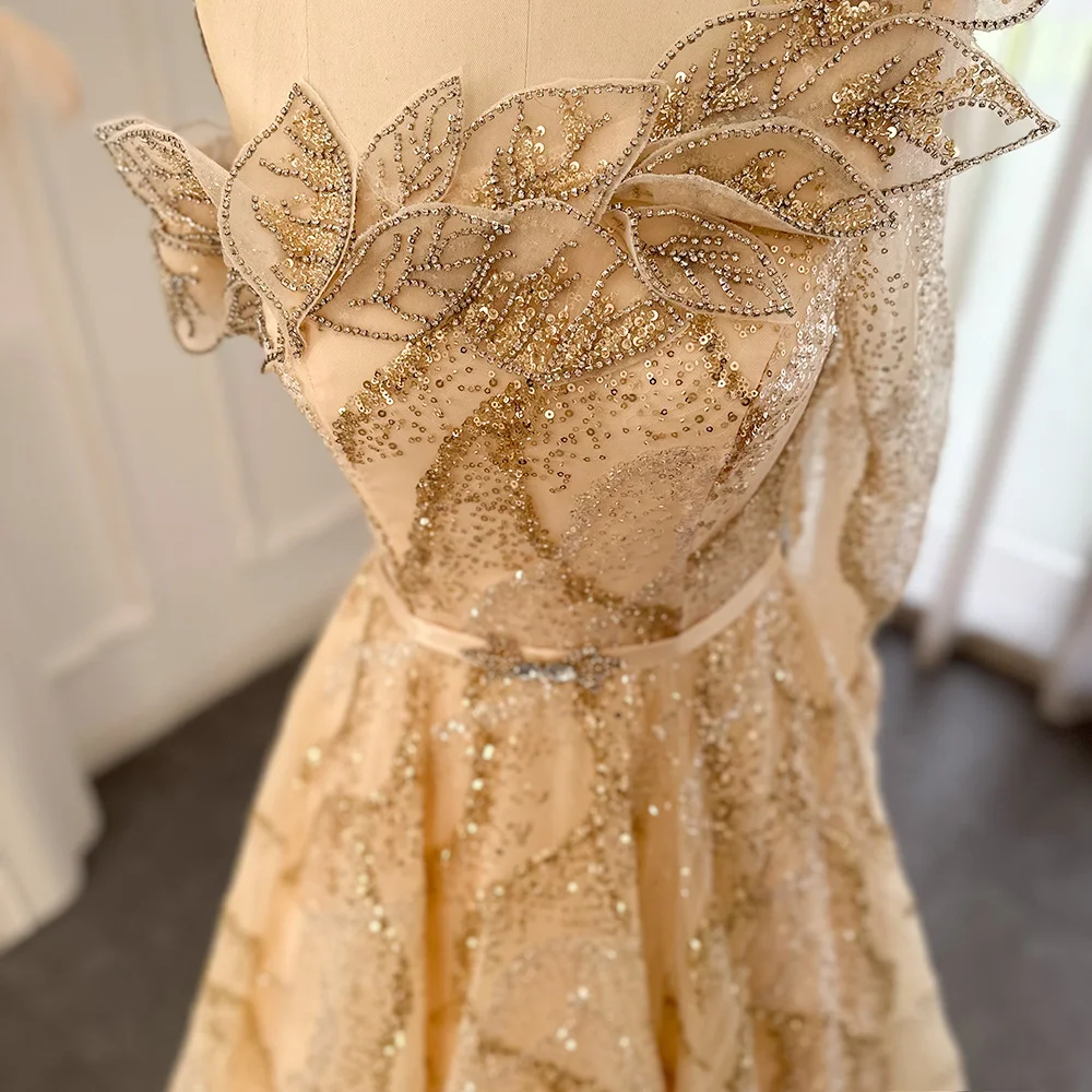 green emerald velvet dress Gold Jacquard Dress