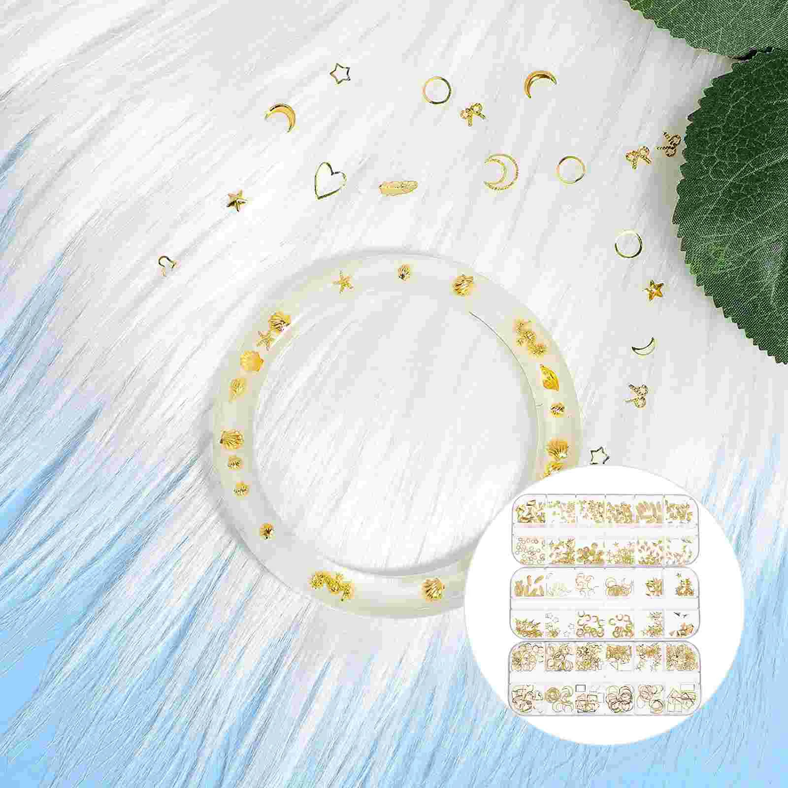 

3 Boxes Resin Fillers Alloy Epoxy Chic Resin Supplies Filling DIY Accessories