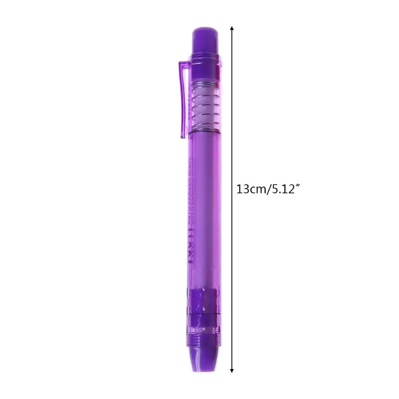 

for Creative Press Type Pen Eraser Writing Drawing Pencil Erase Student