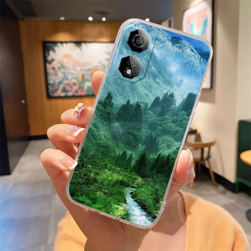 Transparent TPU Silicone Phone Case - Clear and Stylish Soft Protector