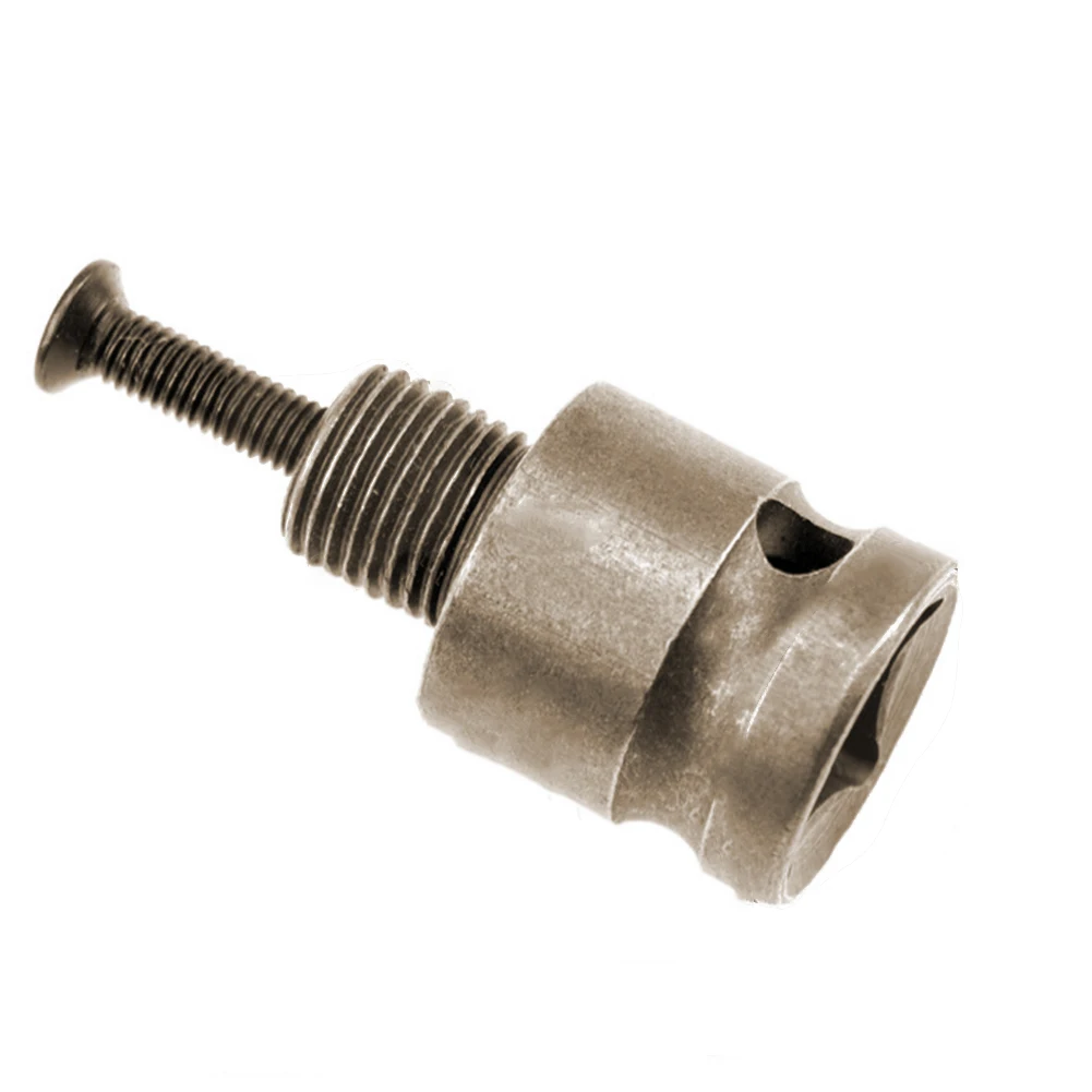 

1pc Conversion Connector Screw Adapter Electric Wrench Adapter Drill Chuck Adaptor With Screw 1/2-20UNF 2*2*4cm Power Tool Parts
