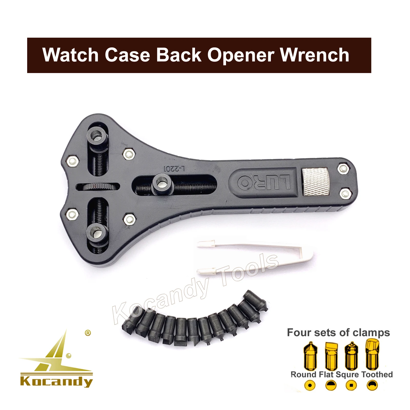 Jaxa Wrench Watch Back Case Opener Battery Change Tool For Watch Repair Watchmaker Tool watch repair tool